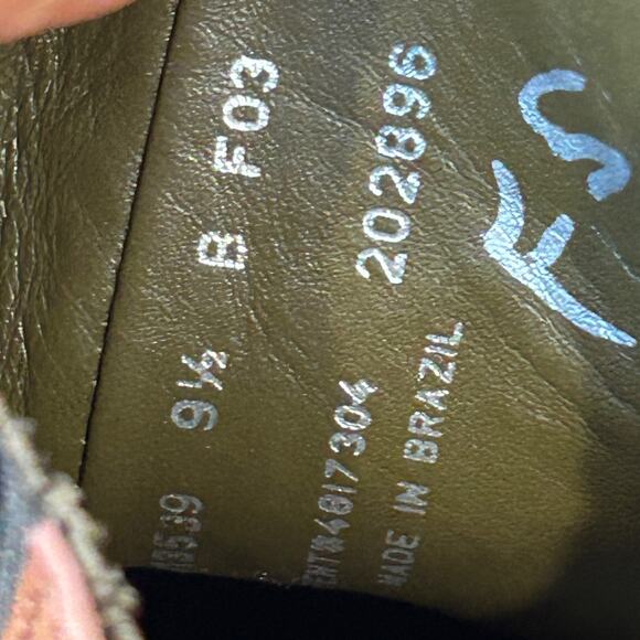 Cole‎ Haan Nike G Series Technical Soles Ankle Boot Size 9.5 Leather Brown - Picture 13 of 13